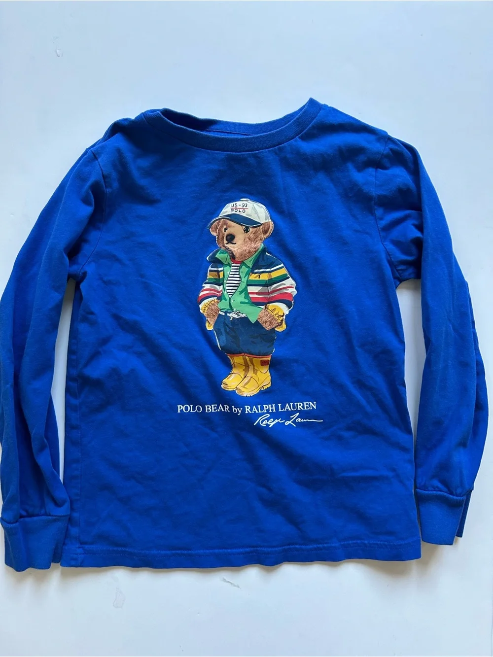 Ralph Lauren  Little Boys Polo Bear Cotton Jersey Long-Sleeve Tee